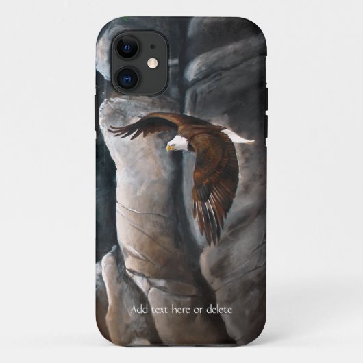 Bald Eagle Flight Rocks Case-Mate iPhone Case (Achterkant)