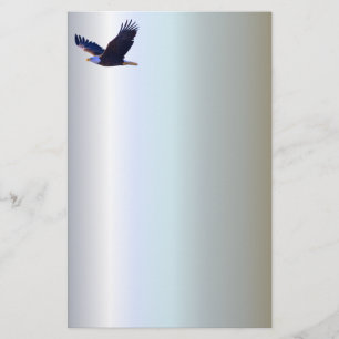 Bald Eagle Flying Briefpapier