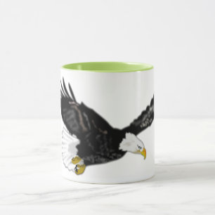 Bald Eagle Flying Mug Gift Mok