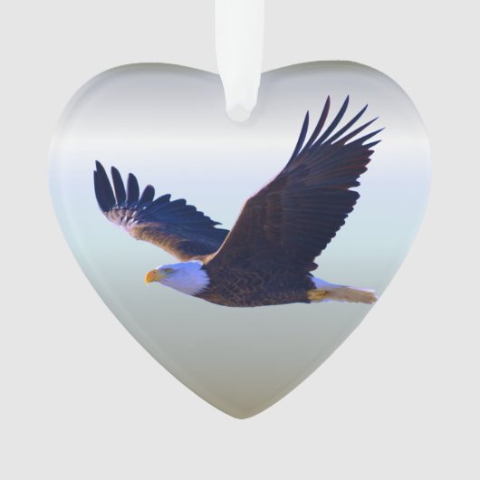 Bald Eagle Flying Ornament (voorkant)