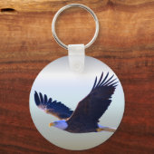 Bald Eagle Flying Sleutelhanger (Voorkant)