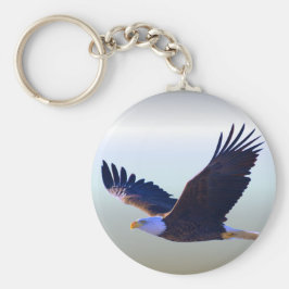 Bald Eagle Flying Sleutelhanger