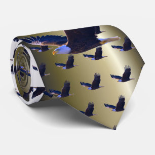 Bald Eagle Flying Stropdas