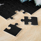 Bald Eagle Foto op Black Legpuzzel (Zijkant)