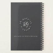 Bald Eagle Full Moon Wildlife Fotografie Planner (Achterkant)