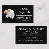 Bald Eagle geweldige aanpasbaar Visitekaartje (Voorkant / Achterkant)