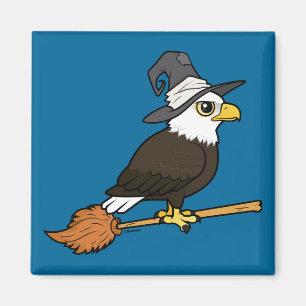 Bald Eagle Halloween Magneet