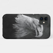 Bald Eagle, handgetekende grafiet Case-Mate iPhone Case (Achterkant (horizontaal))