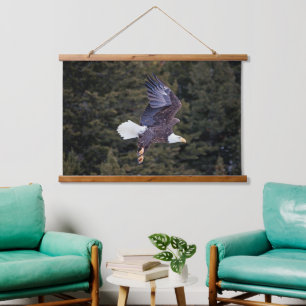 Bald Eagle Hanging Tapestry Hangend Wandkleed