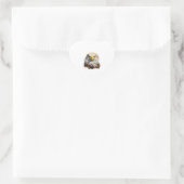 Bald Eagle Hart Sticker (Tas)