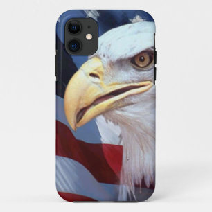 Bald Eagle head iPhone 11 Hoesje