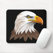 Bald eagle head muismat (Met muis)