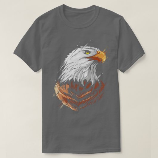 Bald Eagle Head of an American Bald Eagle T-shirt (Design voorkant)