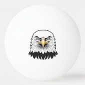 Bald eagle head pingpongballen (Achterkant)