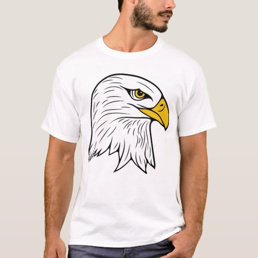 Bald Eagle Head T-shirt (Voorkant)