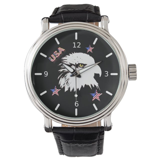 Bald Eagle Horloge (Voorkant)