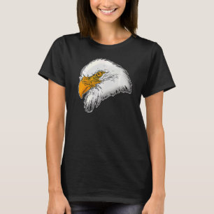 Bald Eagle Imprint North American Patriotic Bird R T-shirt