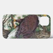 Bald Eagle in Branch Case-Mate iPhone Case (Achterkant (horizontaal))