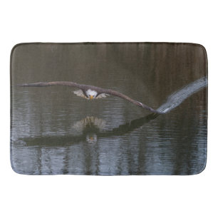 Bald Eagle in Flight Badmat