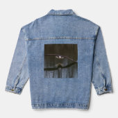Bald Eagle in Flight Denim Jacket (Achterkant)