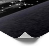 Bald Eagle in het Star-poster Poster (Hoek)