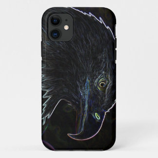 Bald Eagle in Neon iPhone 5 Hoesje