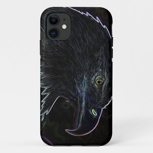 Bald Eagle in Neon iPhone 5 Hoesje (Achterkant)