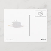 Bald Eagle in Tulp Tree Briefkaart (Achterkant)