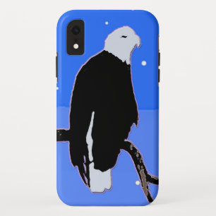Bald Eagle in Winter - Originele Wilde Kunst iPhone XR Hoesje