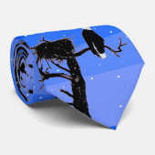 Bald Eagle in Winter - Originele Wilde Kunst Stropdas (Opgerold)
