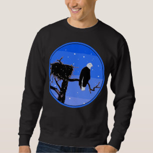 Bald Eagle in Winter - Originele Wilde Kunst Trui