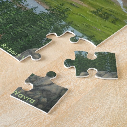 Bald Eagle Jigzaag Puzzle Legpuzzel (Zijkant)