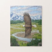 Bald Eagle Jigzaag Puzzle Legpuzzel (Verticaal)