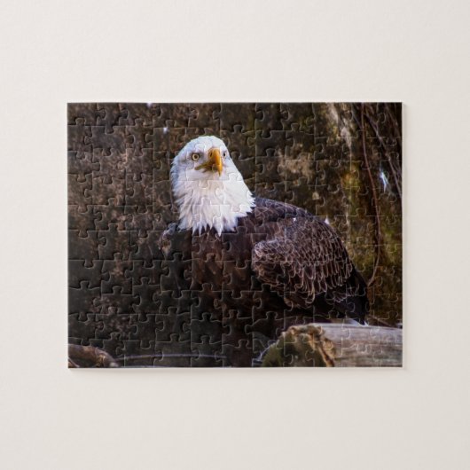 Bald Eagle Jigzaag Puzzle Legpuzzel (Horizontaal)