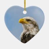 Bald Eagle Keramisch Ornament (Voorkant)