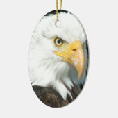 Bald Eagle Keramisch Ornament (Links)