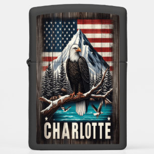 Bald Eagle kijken over Charlotte