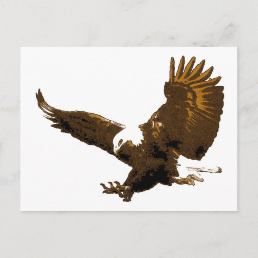 Bald Eagle Landing Post Kaarten (Voorkant)