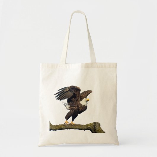 Bald Eagle Leap! Tote Bag (Voorkant)