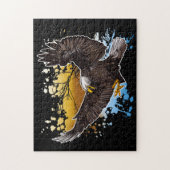 Bald Eagle Legpuzzel (Verticaal)