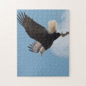 Bald Eagle Lifting Off - Puzzle Legpuzzel (Verticaal)