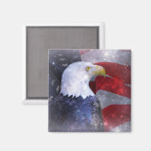 Bald Eagle Magneet (Voorkant / Achterkant)