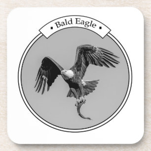 Bald Eagle met een vis Onderzetter