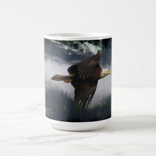 BALD EAGLE & MISTY FOREST MOK