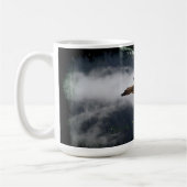 BALD EAGLE & MISTY FOREST Thé & Café Mug (Gauche)
