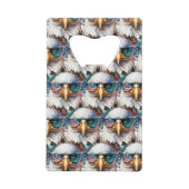 Bald Eagle modern & uniek Amerikaans nationaal sym Kredietkaart Flessenopener (Achterkant)