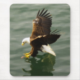 Bald Eagle Motivatie Gift Muismat