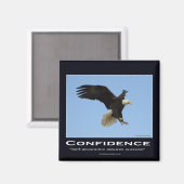 Bald Eagle Motivatie Gifts Magneet (Voorkant / Achterkant)