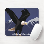 Bald Eagle Mousepad Muismat (Met muis)