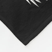 Bald Eagle Mullet USA Fleece Deken (Hoek)